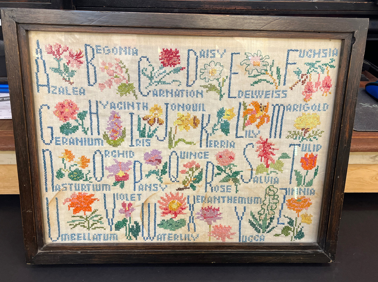 Antique Gorgeous English Sampler Sara Weston Aged 11 Dated 1810