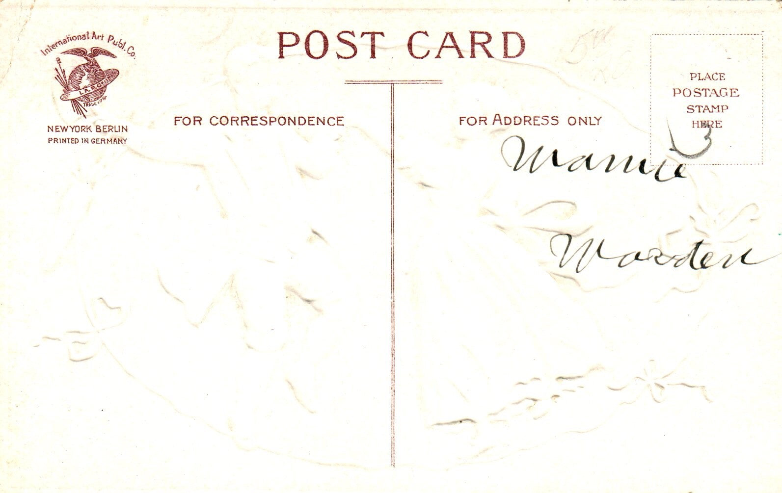 AS Ellen Clapsaddle Man & Woman Dancing in Green St Patrick's Day Postcard