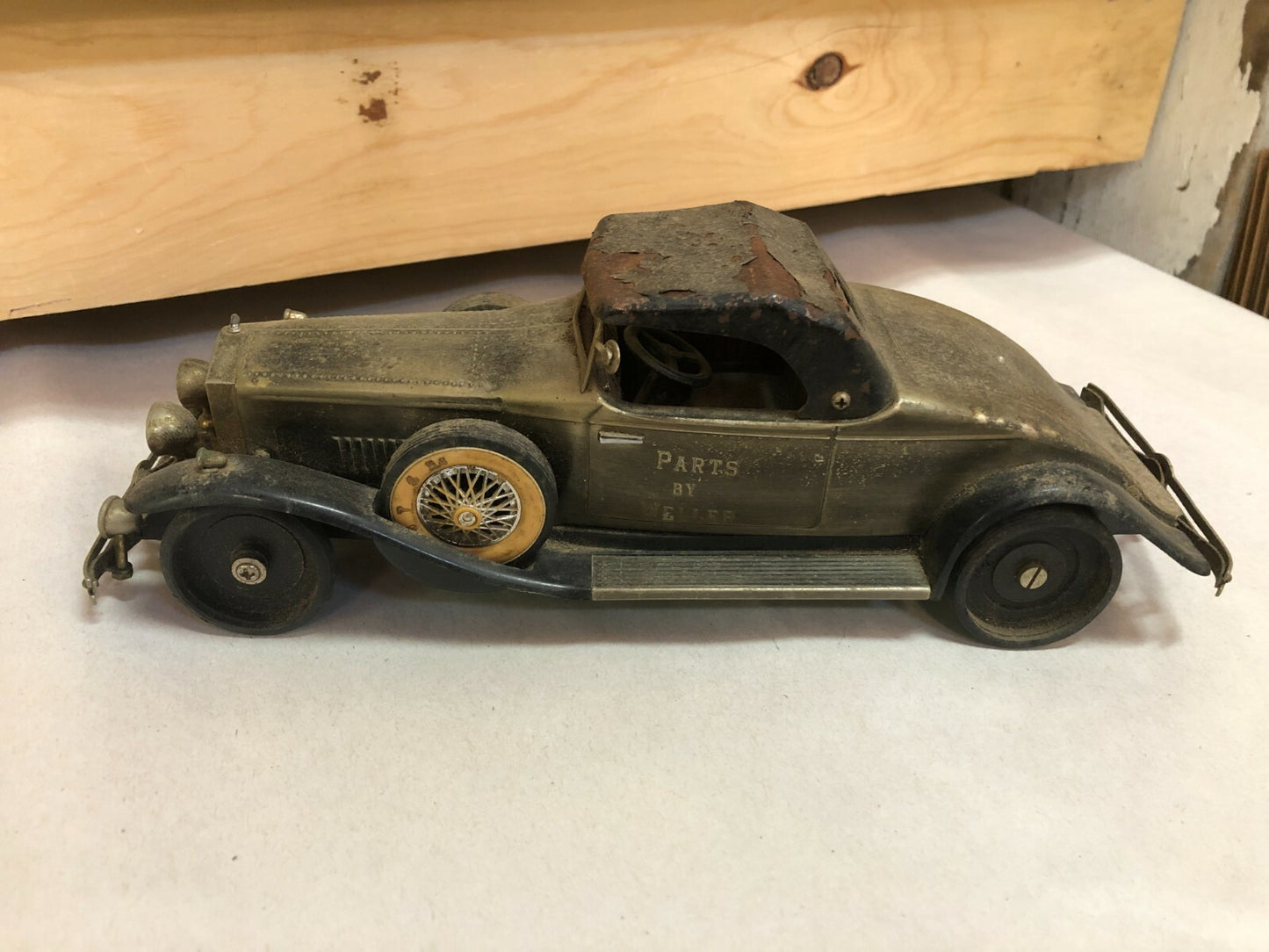Old Vtg 1931 Rolls Royce  - Collectible Tin Car Toy Made In Japan