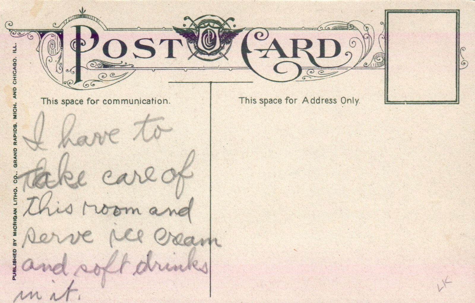 Plainfield Country Club, Grand Rapids, Michigan Postcard