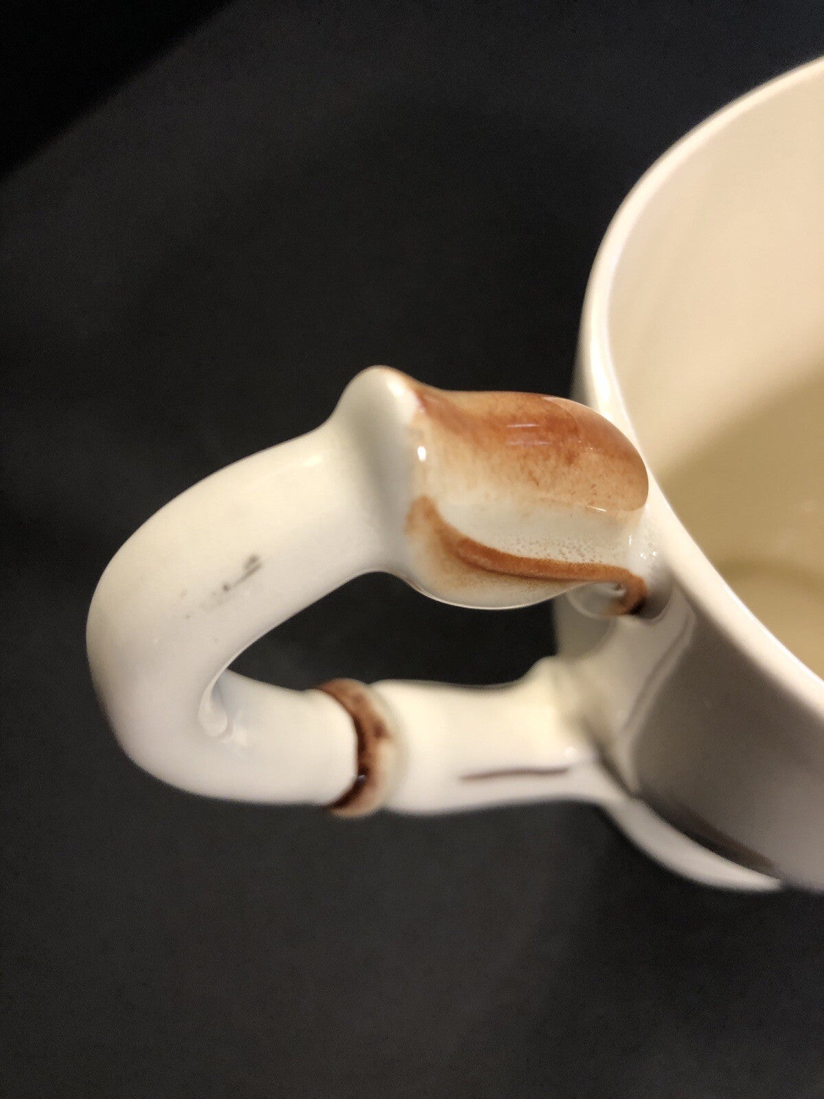 VERNON KILNS of California ARCADIA Pattern Tea Pot (?)  7" tall 1940s - NO LID