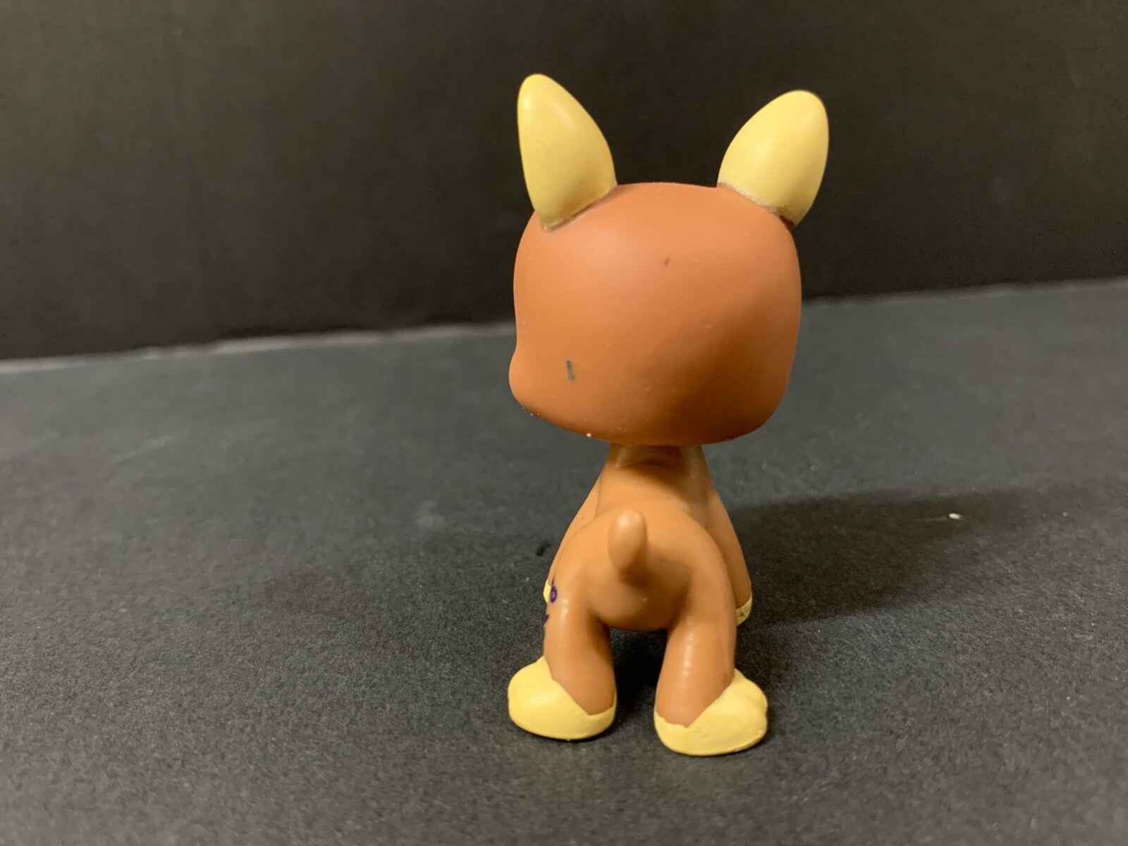 Littlest Pet Shop #1789 Brown & Tan Boston Terrier Dog Authentic LPS Dog