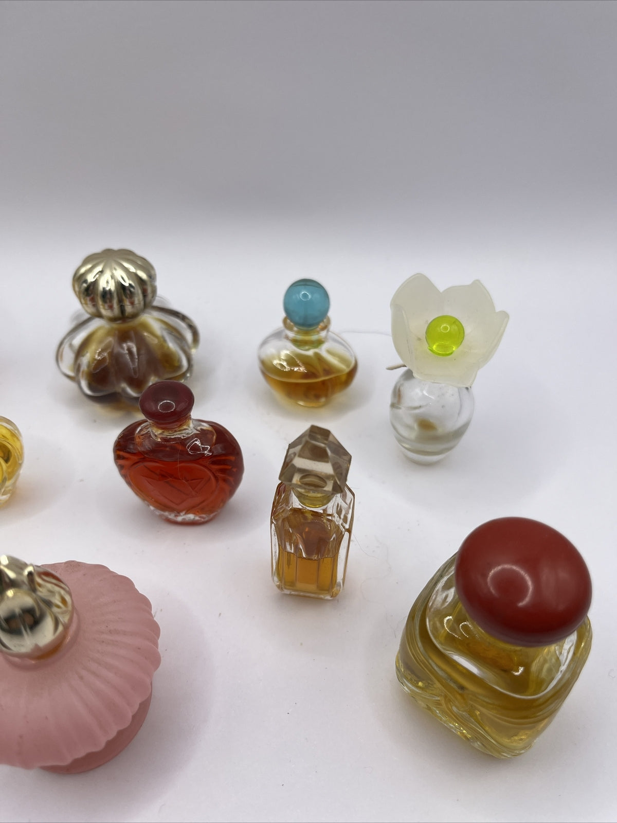 Vintage Perfumes Lot Of 12 Some Full