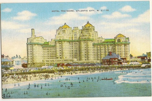 Hotel Traymore Atlantic City New Jersey NJ Postcard