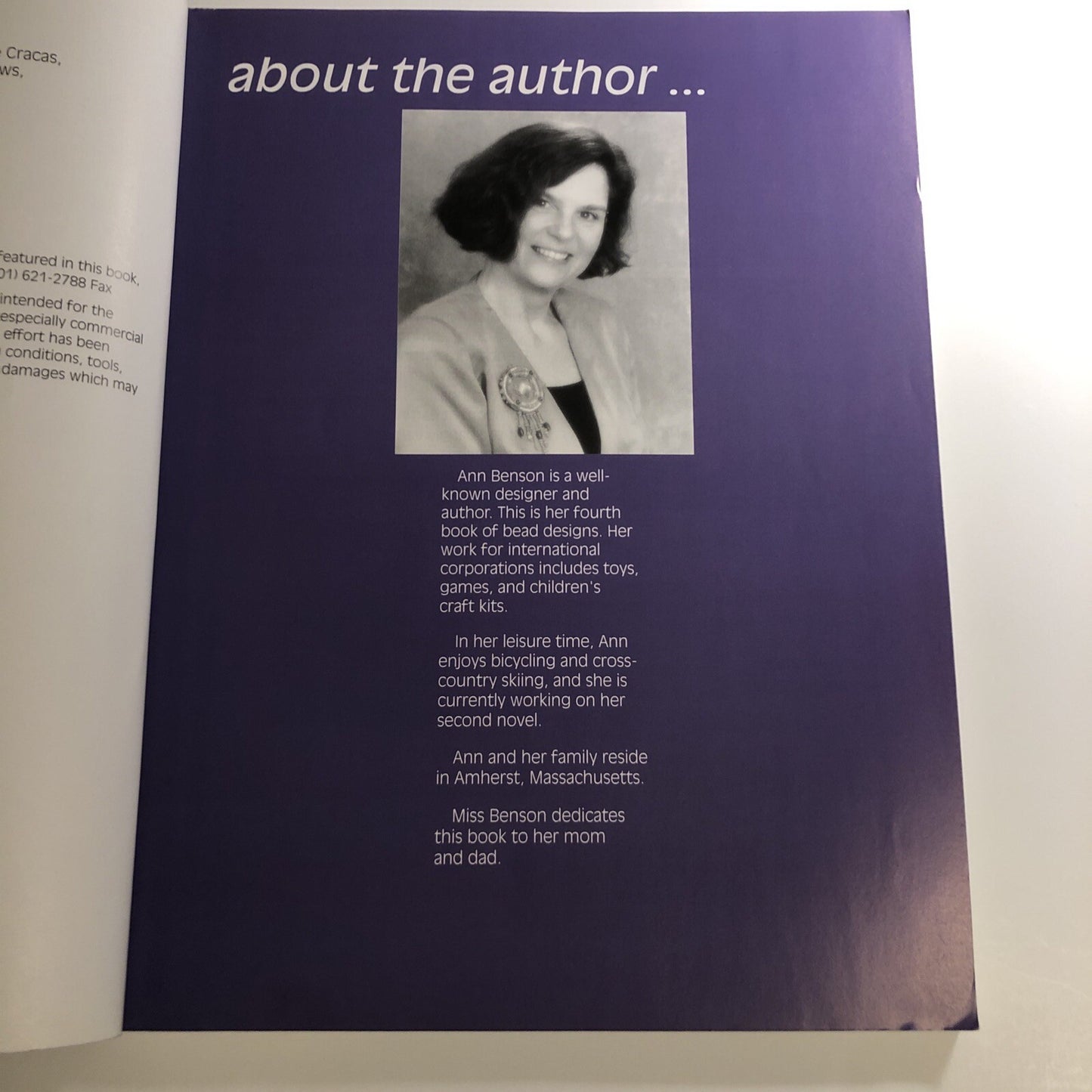 Two Hour Beaded Projects Jewelry - More Than 200 Designs Book - Ann Benson