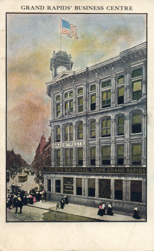 Grand Rapids Business Centre, Grand Rapids, Michigan Postcard