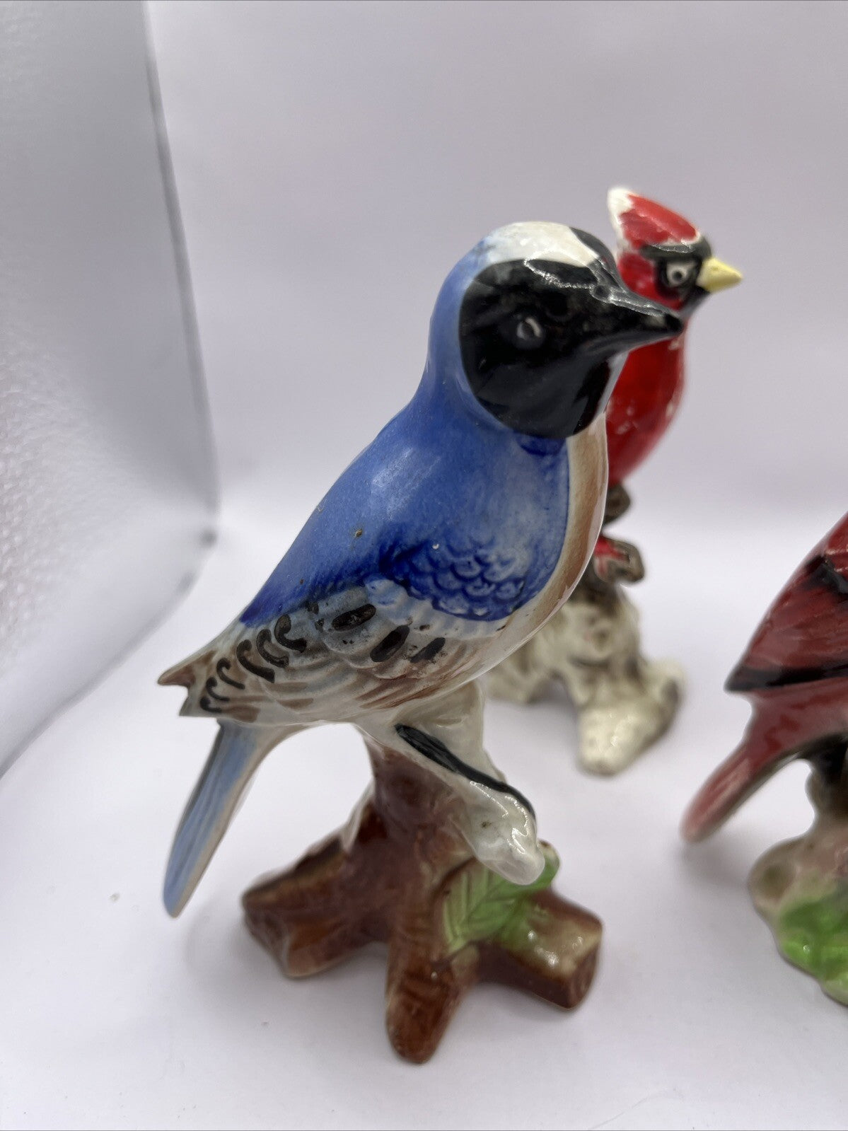Porcelain Figurines Occupied Japan Lot Birds VTG 6 Pc