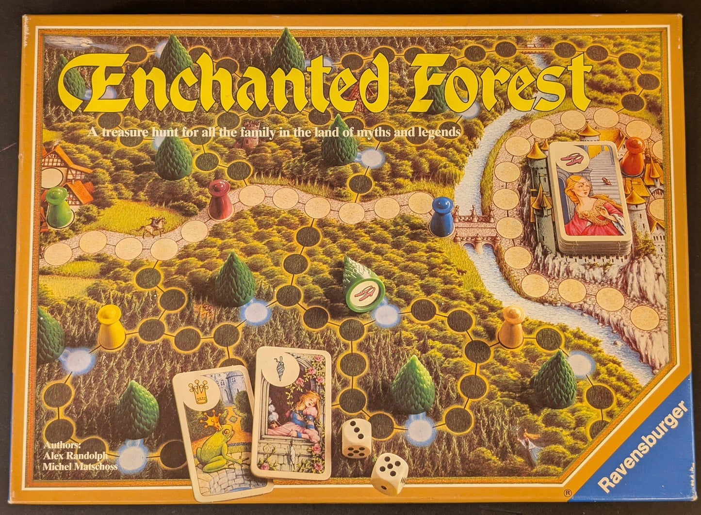 1982 Enchanted Forest Board Game Otto Maier Verlag Revensburg Ravensburger