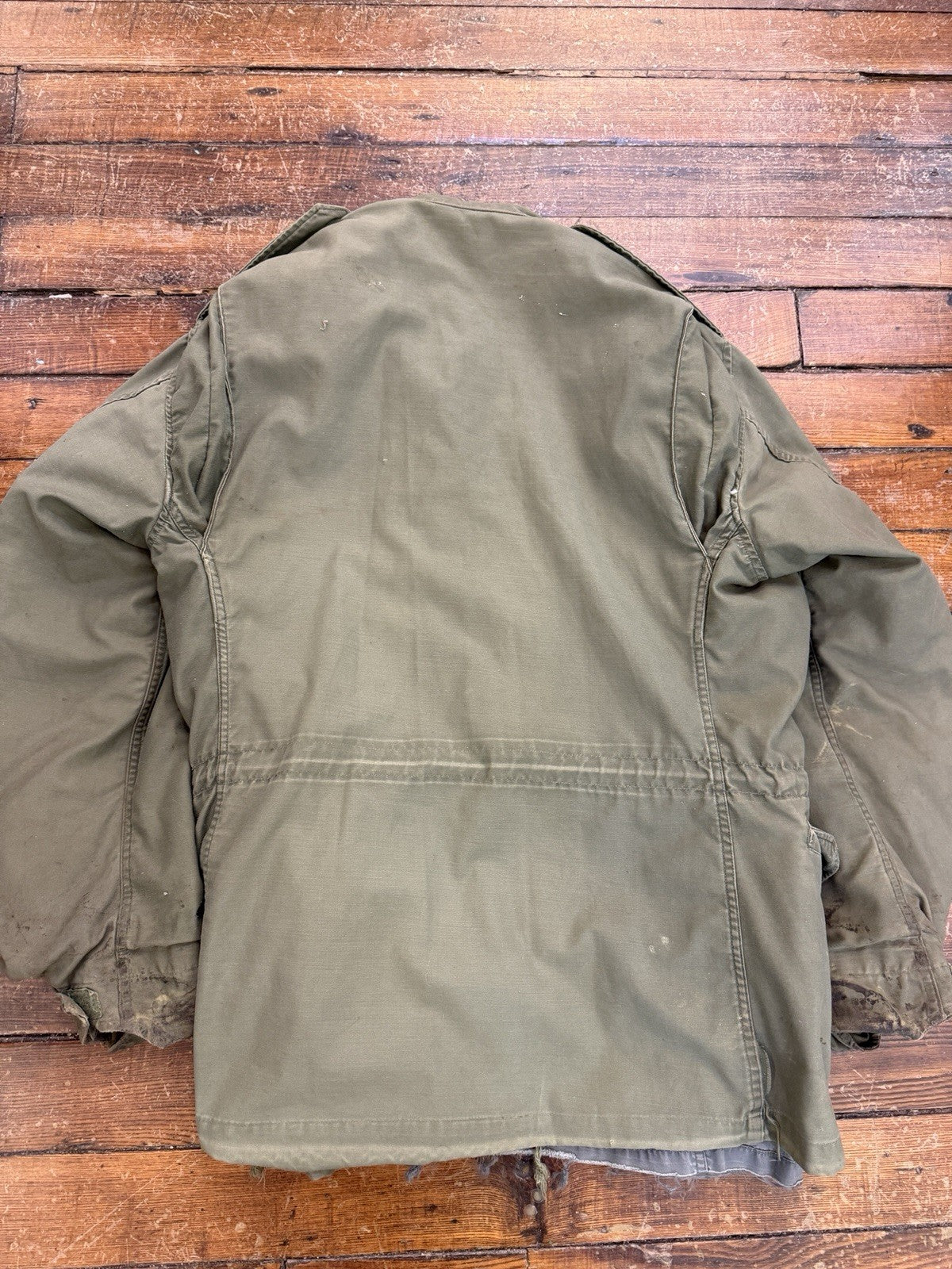 Vintage 1960s M-65 Field Jacket Big Size 24x31 Vietnam Militaria 60s