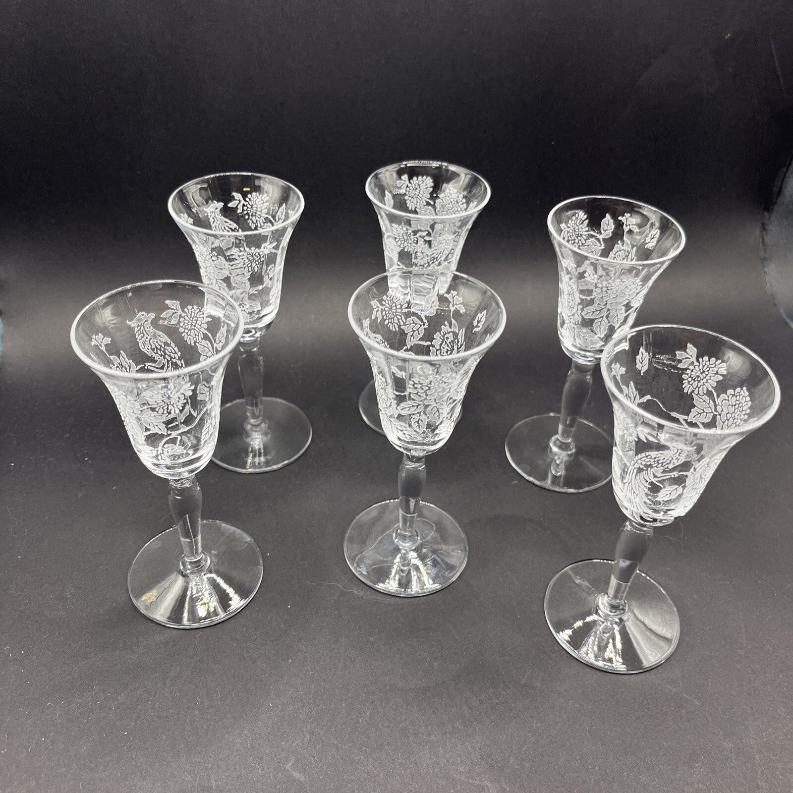 Morgantown Glass - Mayfair - Cordials - Set of 6