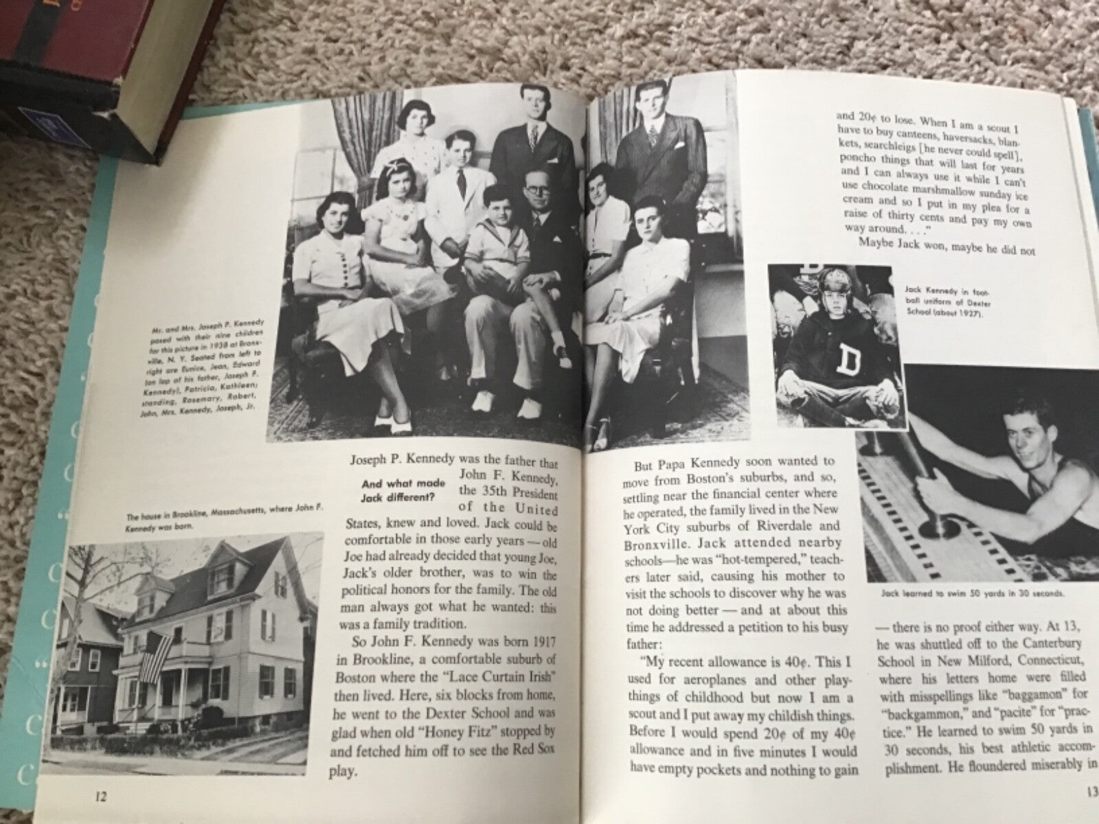 Lot of 2 Vintage John Fitzgerald Kennedy JFK President Pictorial Magazines