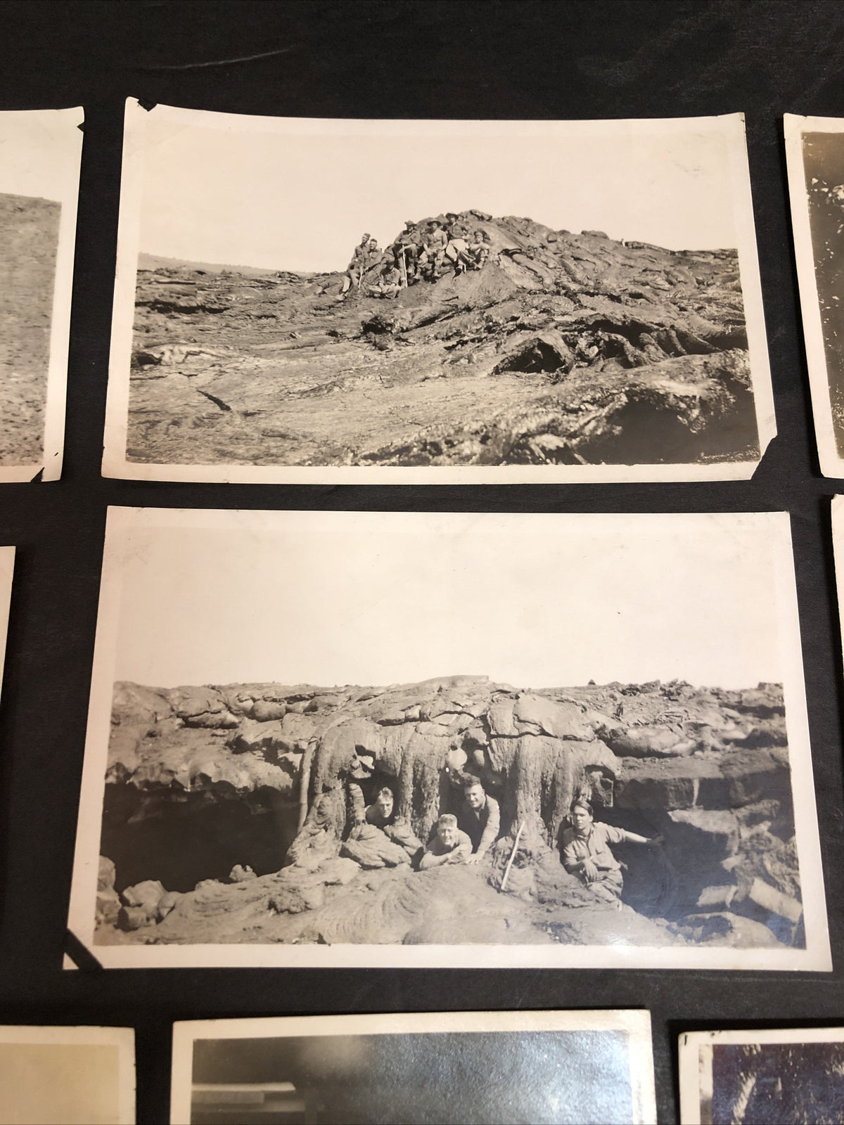 Lot of 17 Real Photos Military Soldiers Militaria Scenic Tropical