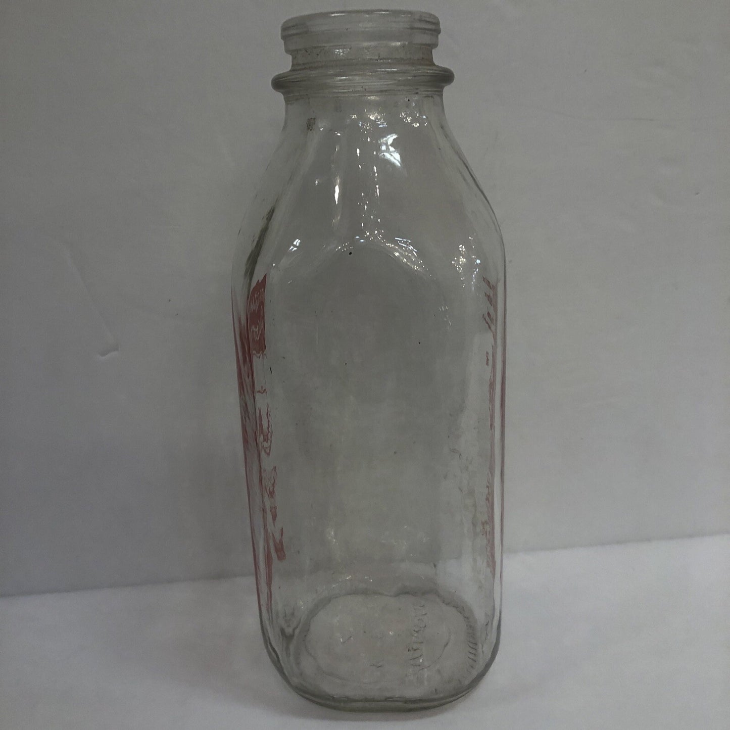 Rare Shetler Family Dairy Kalkaska Michigan Milk Quart Bottle Michigan MI Mich