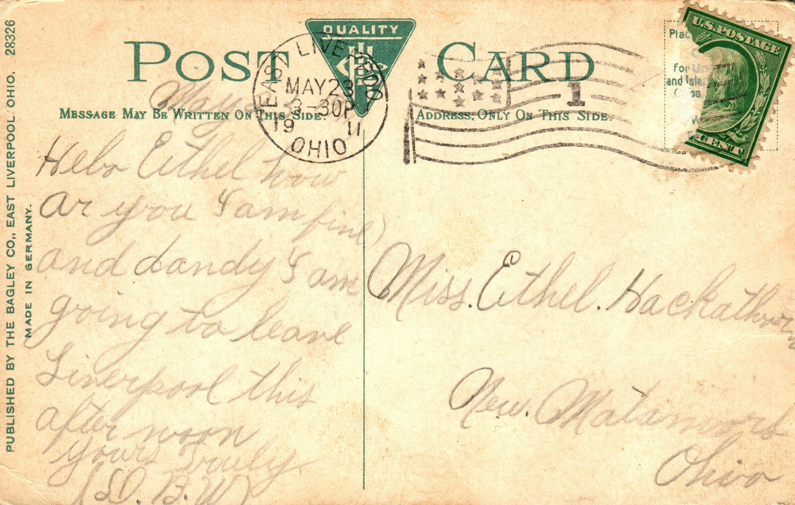 1911 Rock Springs Park Landing on the Lake Boat Dock WV West Virginia  Postcard 