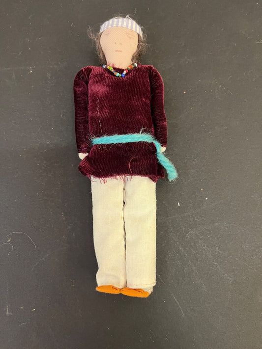 Vintage Native American Cloth Doll