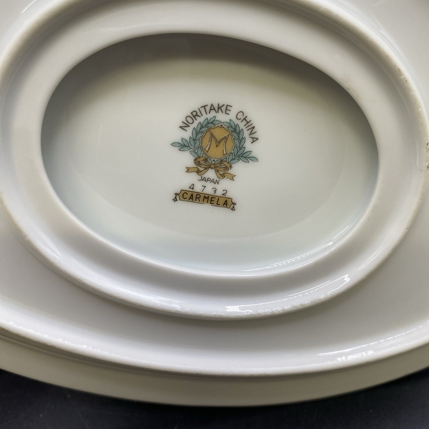 Noritake Porcelain China 4732 Carmela With Gold Gravy Boat