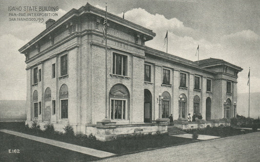 Idaho State Building E-162 Panama Pacific Exposition Expo California CA Postcard