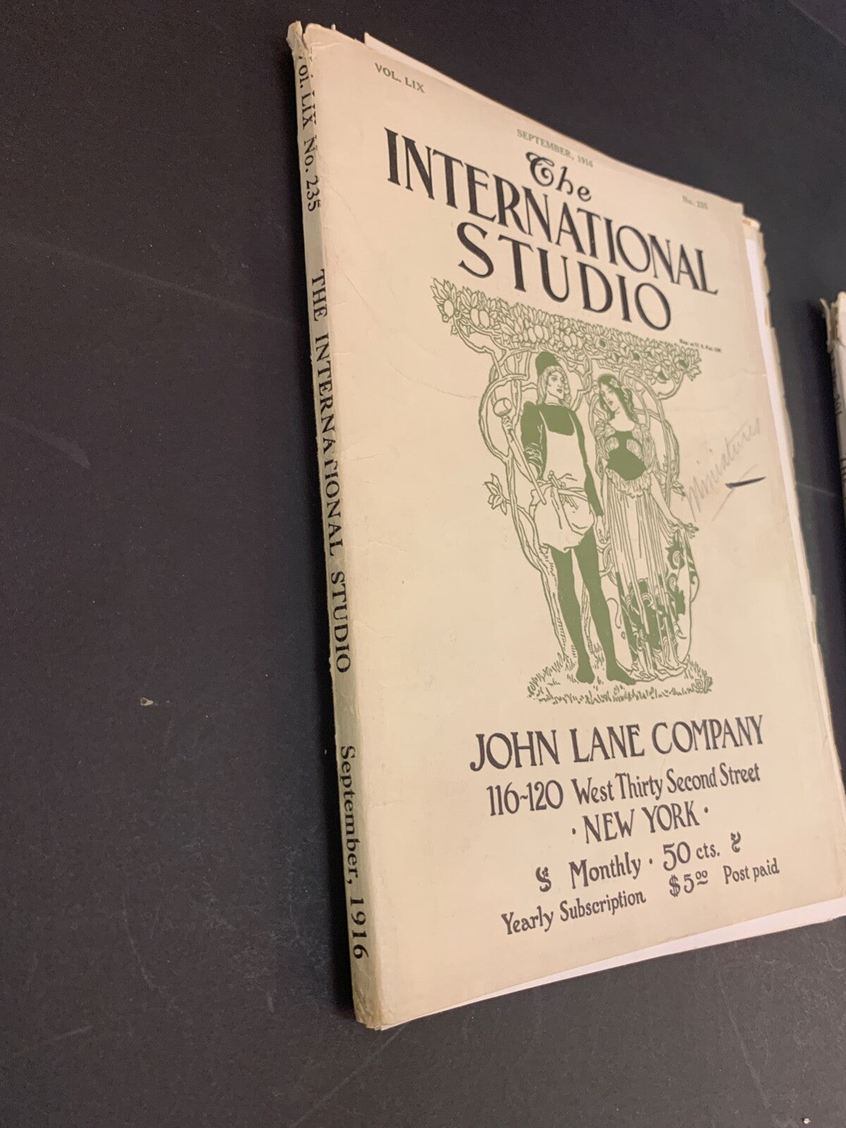 Early International Studio Magazine  September 1916 November 1913 Art Reference