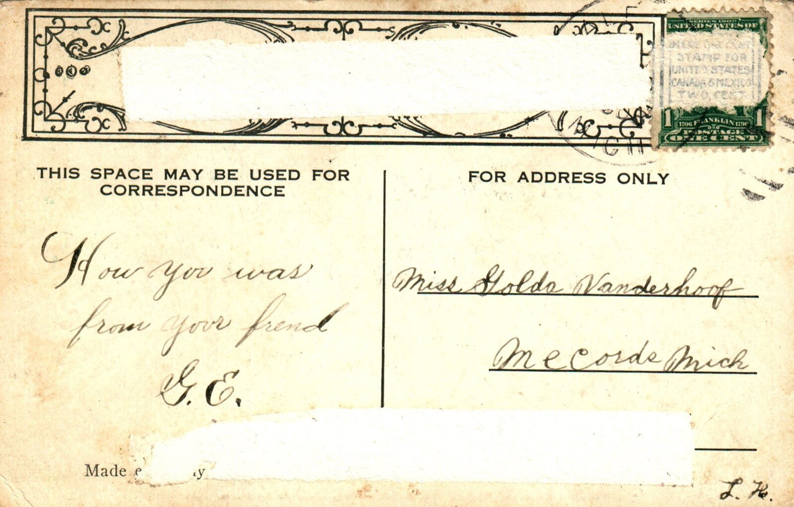 Grotto & Spring John Ball Park Grand Rapids MI MICH MICHIGAN Postcard