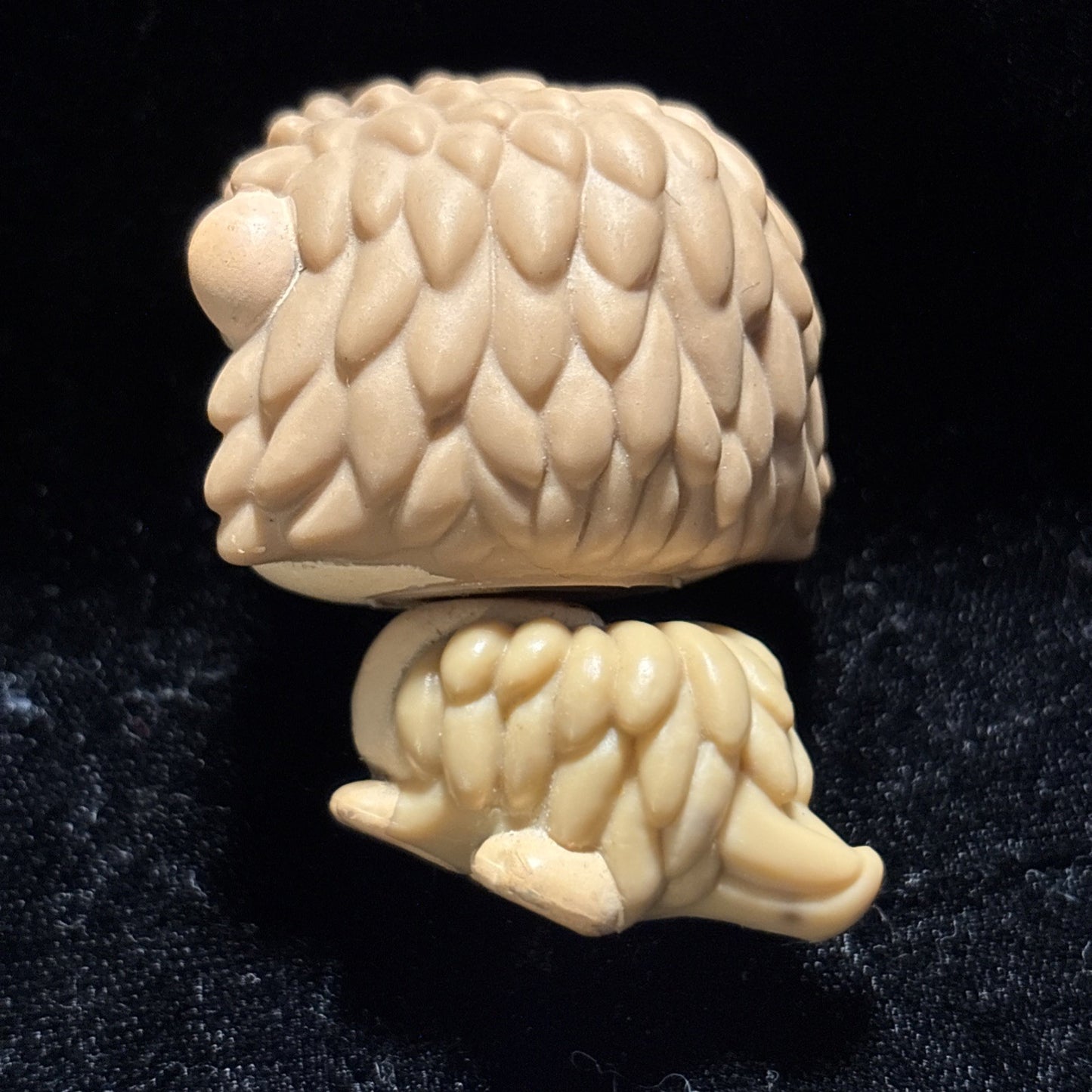 Littlest Pet Shop LPS Hedgehog #485  Tan with Green Eyes