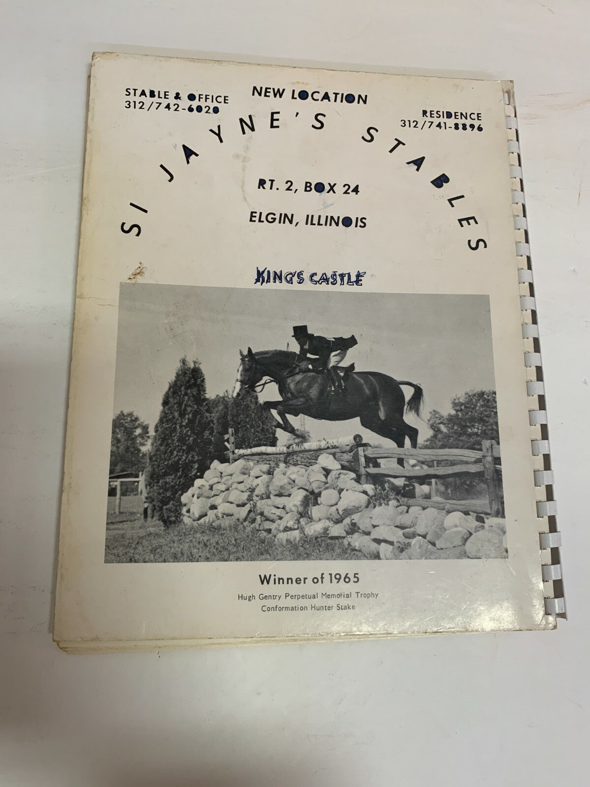 23rd Annual Oak Brook Horse Show  Featuring Grand Prix July 1966