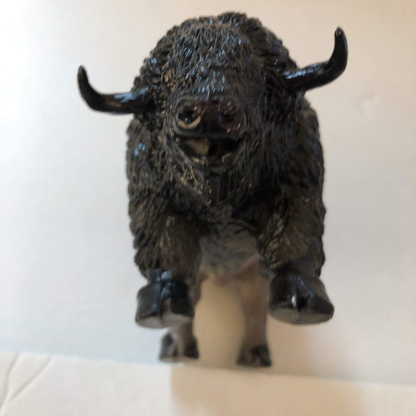 American Bison Buffalo Toy Hard Plastic Western Americana c1998