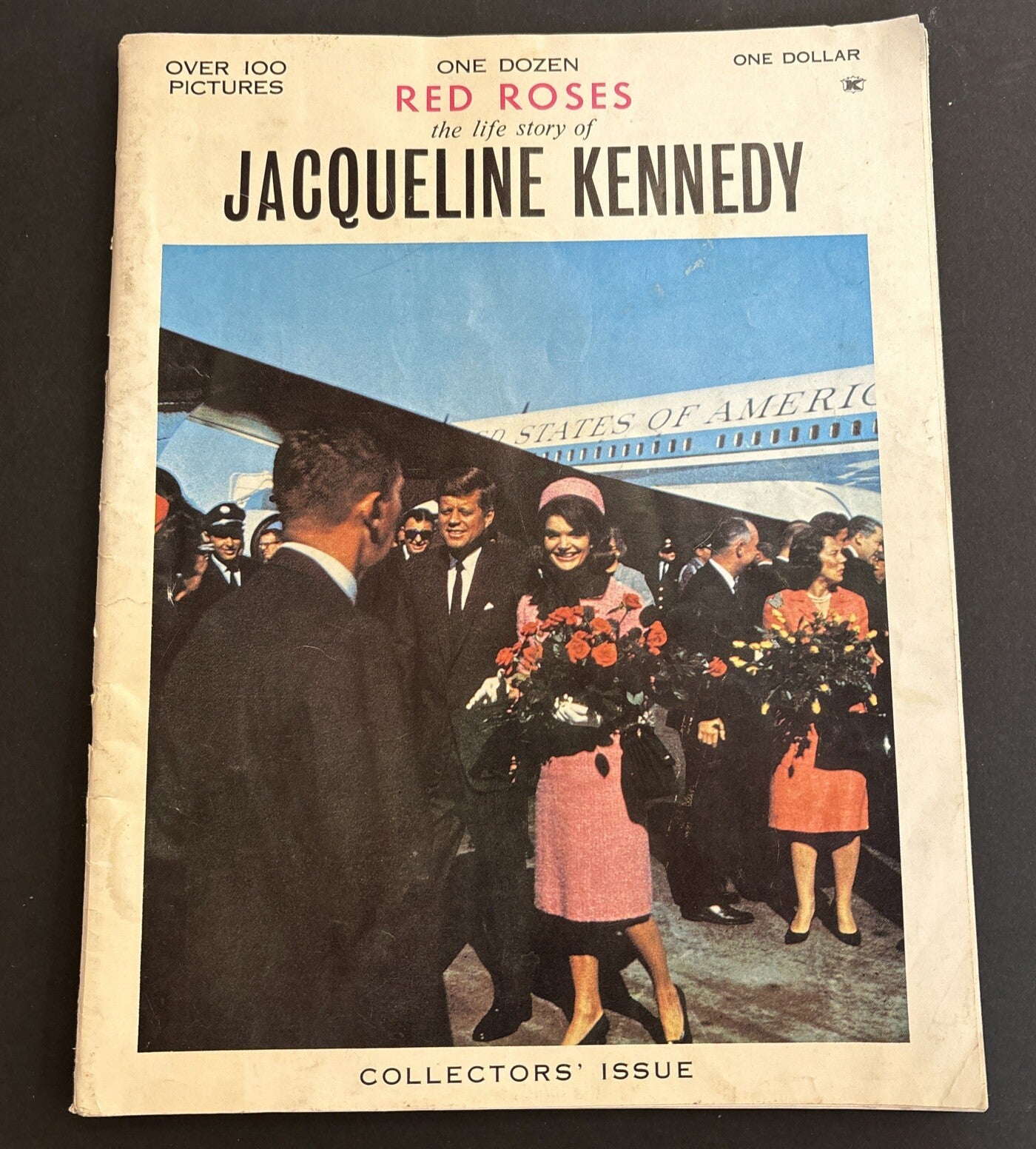 One Dozen Red Roses: The Life Story of Jacqueline Kennedy (1964) Magazine