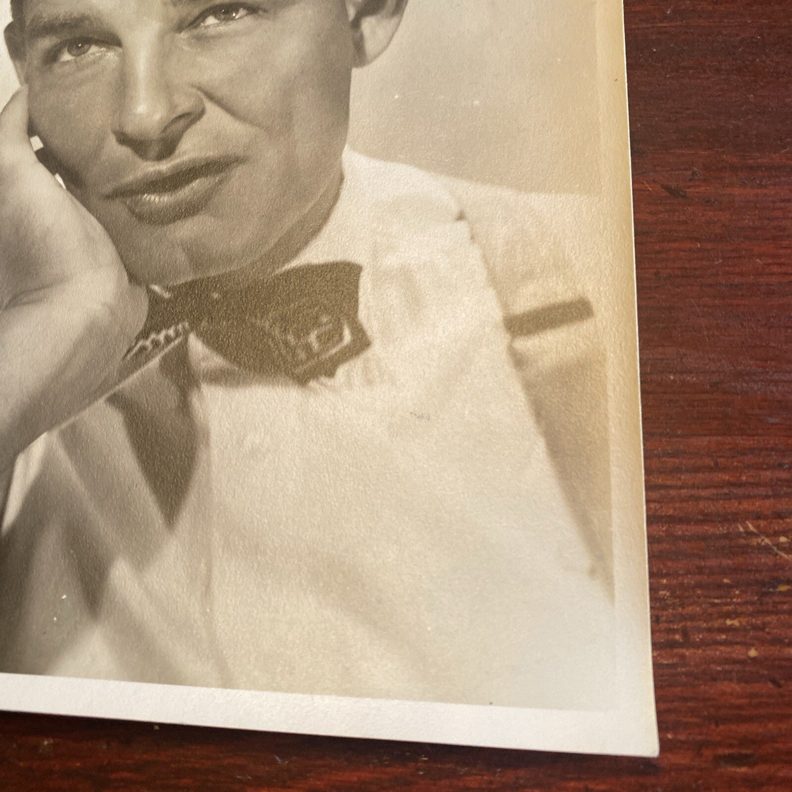 Hollywood Movie TV Star Ed Archie Gardner AUTOGRAPHED INK Real PHOTO 8 x 10 Radi