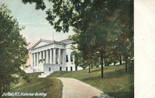 Buffalo Historical Building  New York NY Postcard