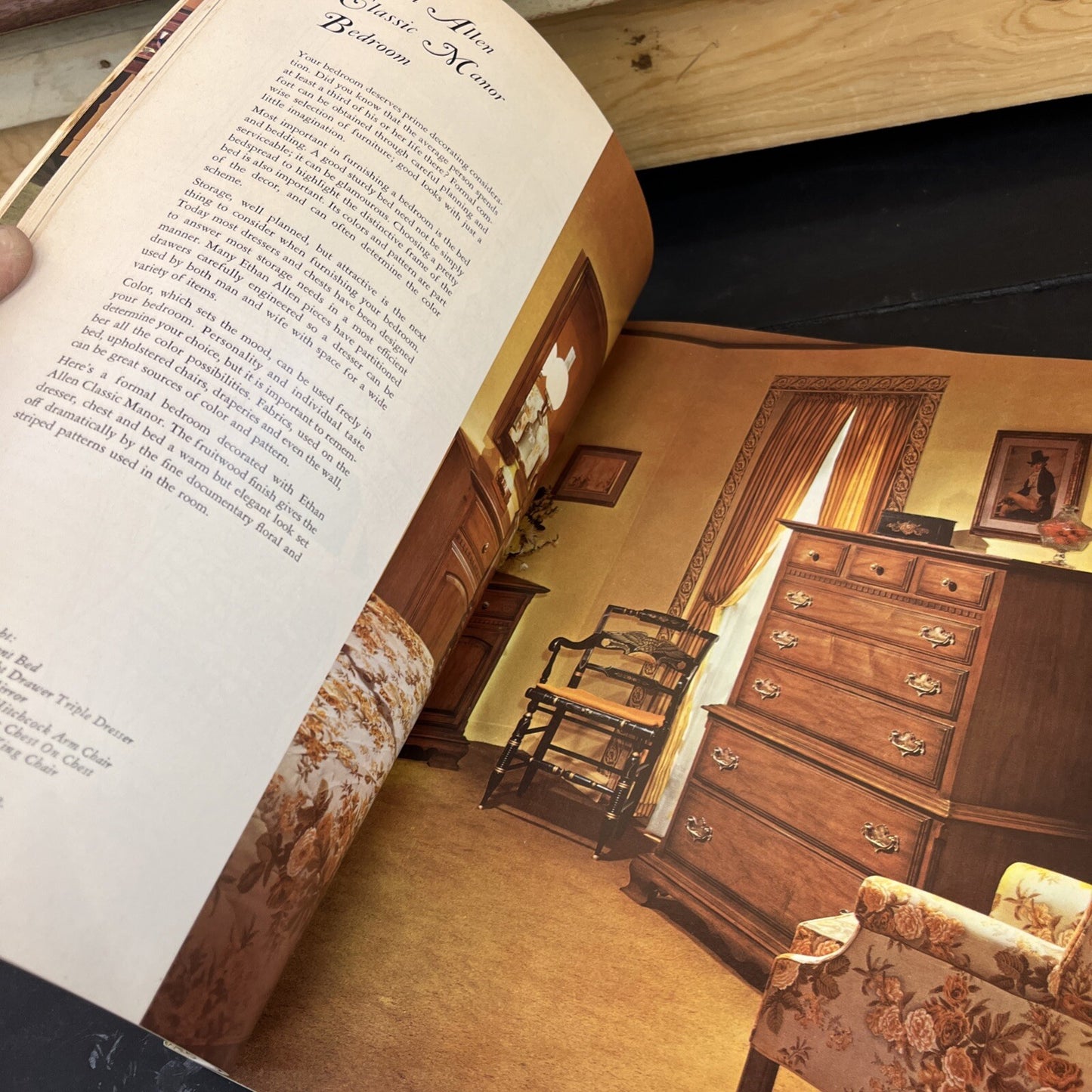 Ethan Allen Treasury of American Traditional Interiors 68th ed. 1959 book.