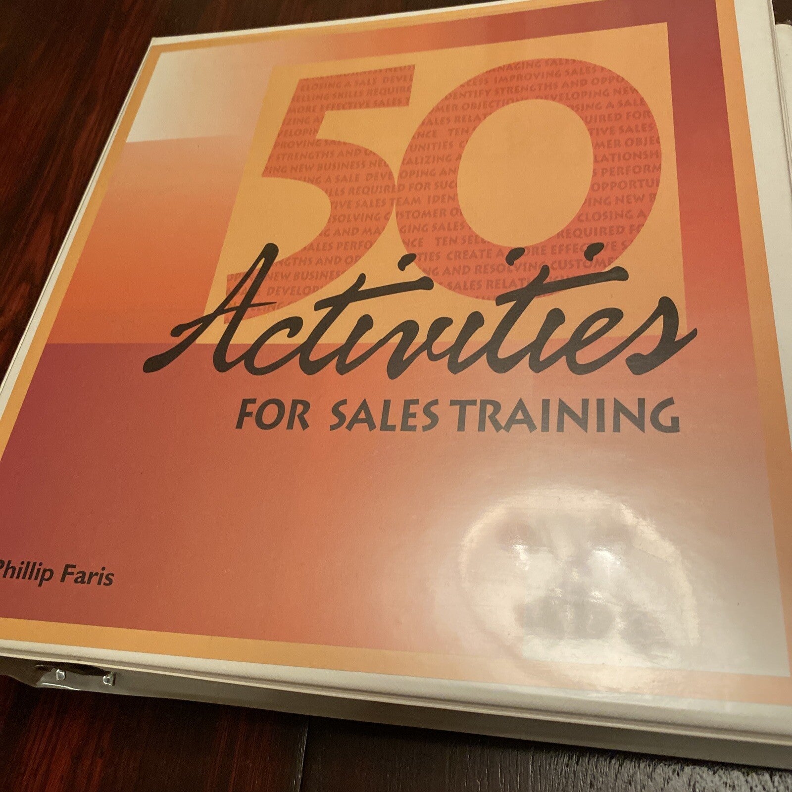 50 Fifty Activities for Sales Training Phillip Faris 1993