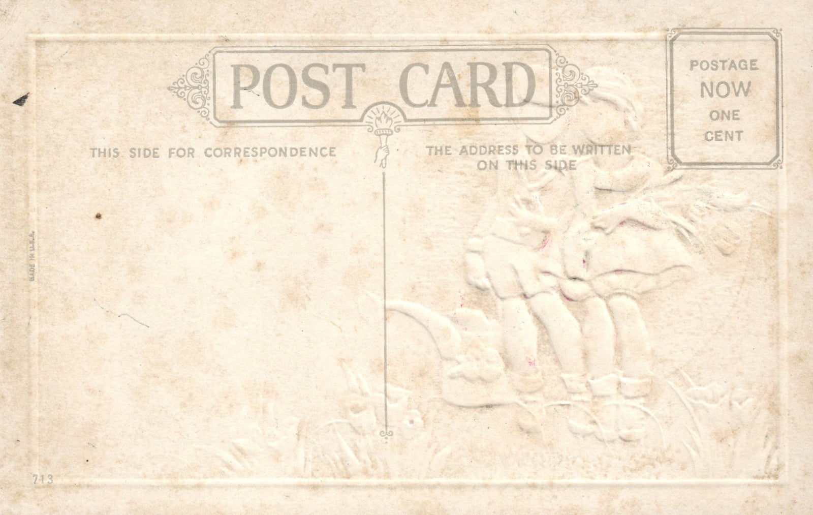 Friends Watering Flowers and Good Wishes Birthday Postcard 