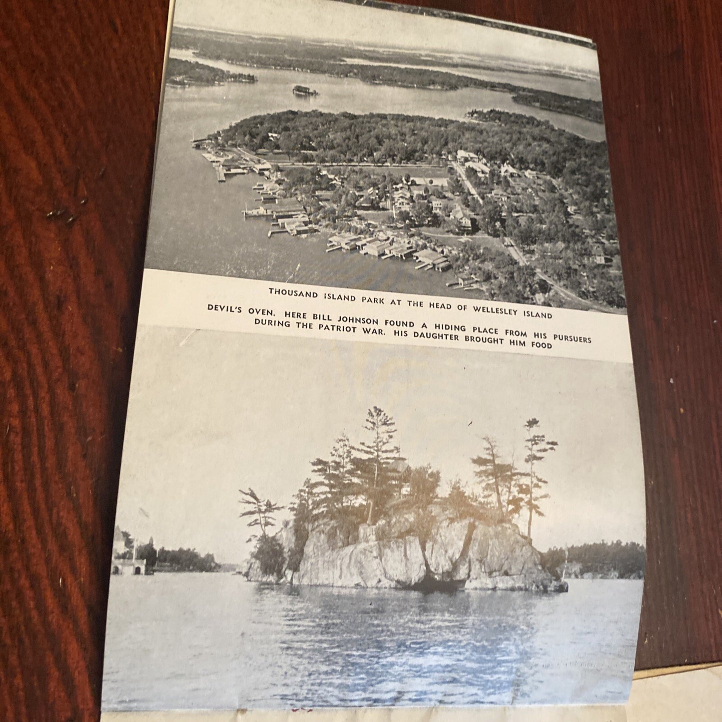 Vintage Thousand Islands New York State Canada Pullman's Castle Rest 