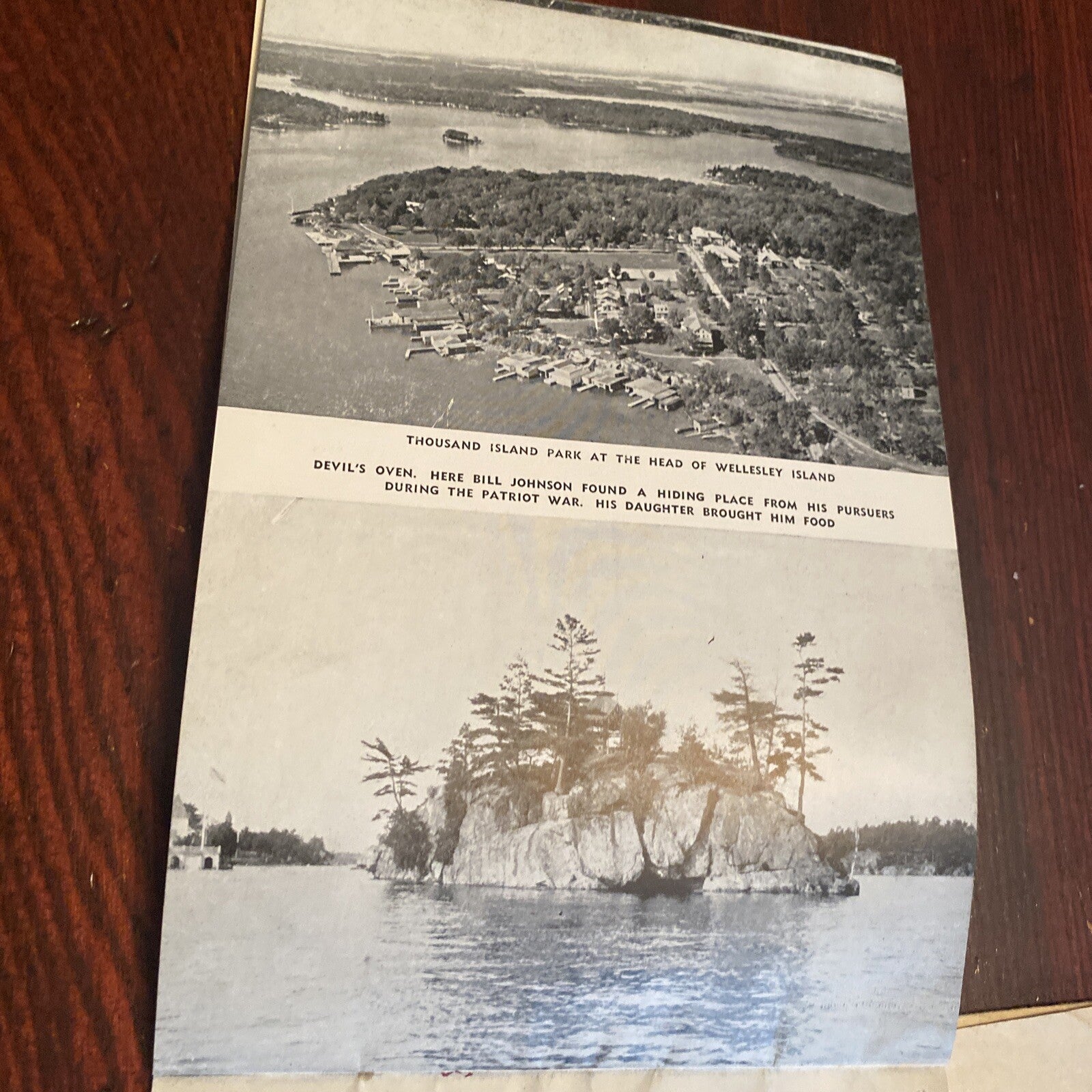 Vintage Thousand Islands New York State Canada Pullman's Castle Rest 