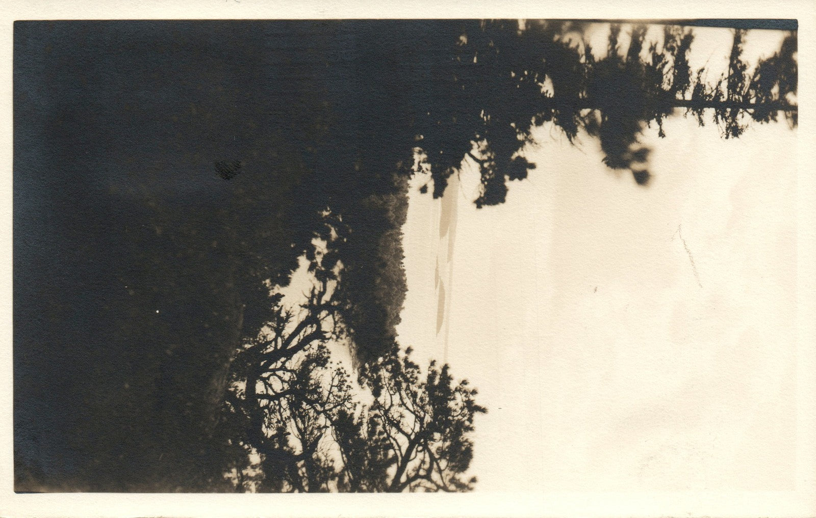 Scenic Real Photo Maine 1941 Postcard