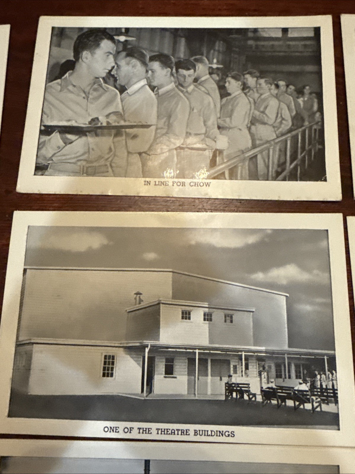 Lot of 11 Camp Kilmer NJ New Jersey Military Parade Militaria Postcard WWII 40's