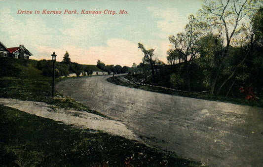 13336 Drive In Karnes Park Kansas City MO Missouri Postcard