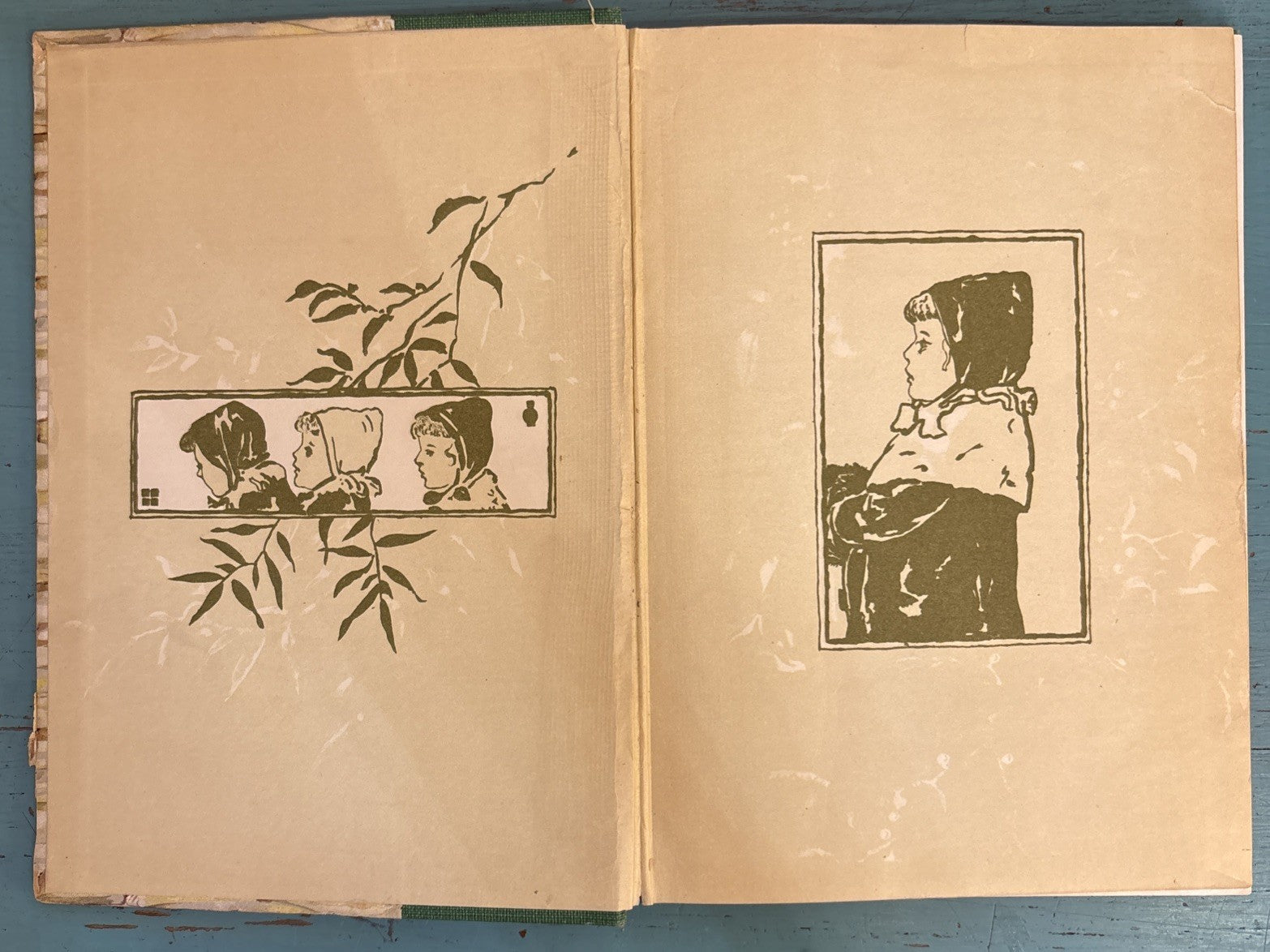 Editha Series Wonder Book Stories 1906? by Nathaniel Hawthorne H M Caldwell Co