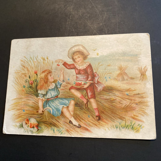 A G Mason Sewing Machines Chicago IL Trading Trade Card Advertising