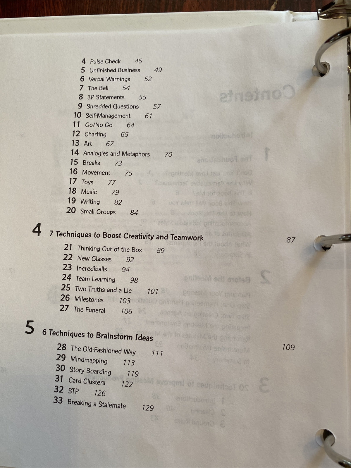 The Trainer's Guide to Running Effective Team Meetings 72 Techniques Ava Butler
