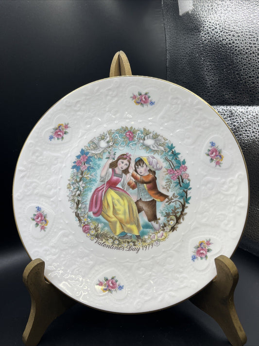 Vintage Royal Doulton “My Valentine” Plate 1979