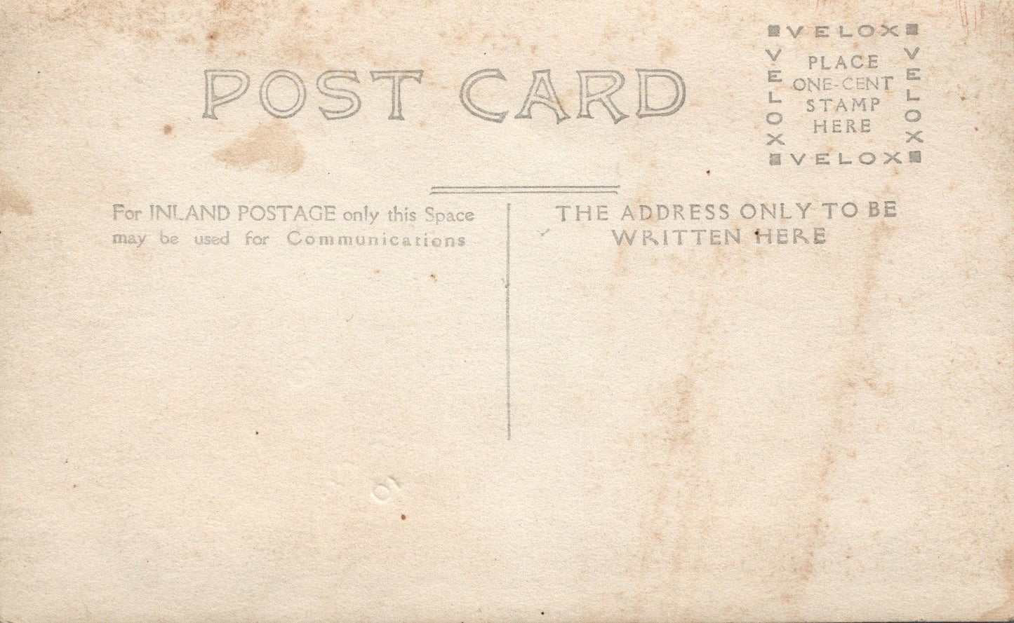 Man with Horse and Carriage Real Photo Postcard