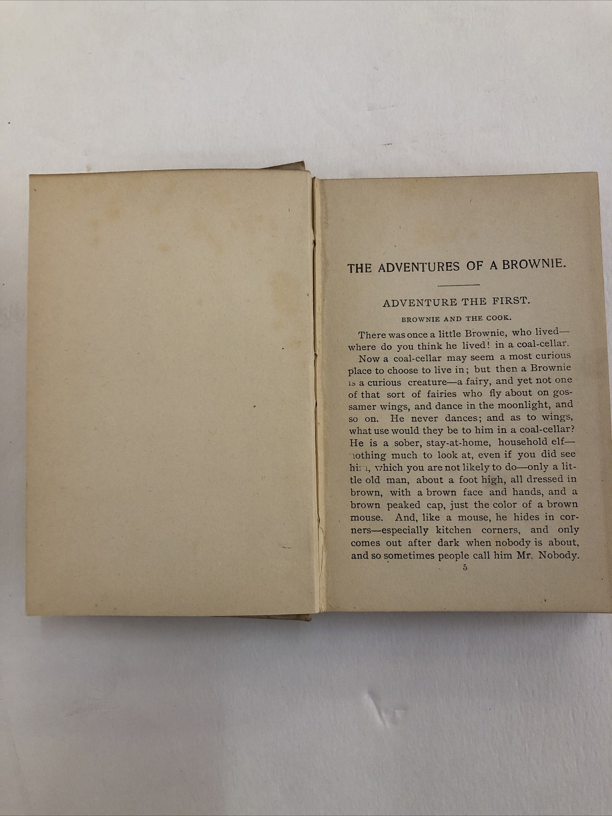 Adventures of a Brownie book Mulock