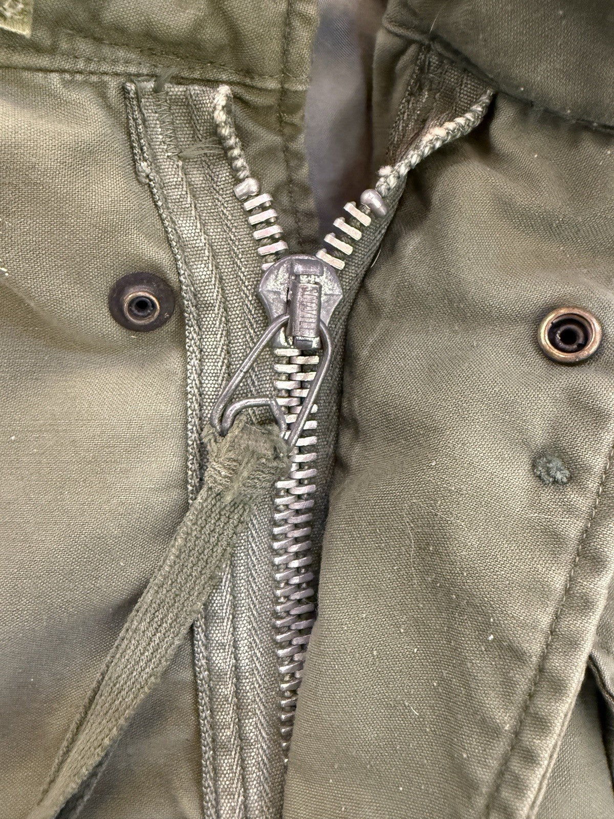 Vintage 1960s M-65 Field Jacket Big Size 24x31 Vietnam Militaria 60s