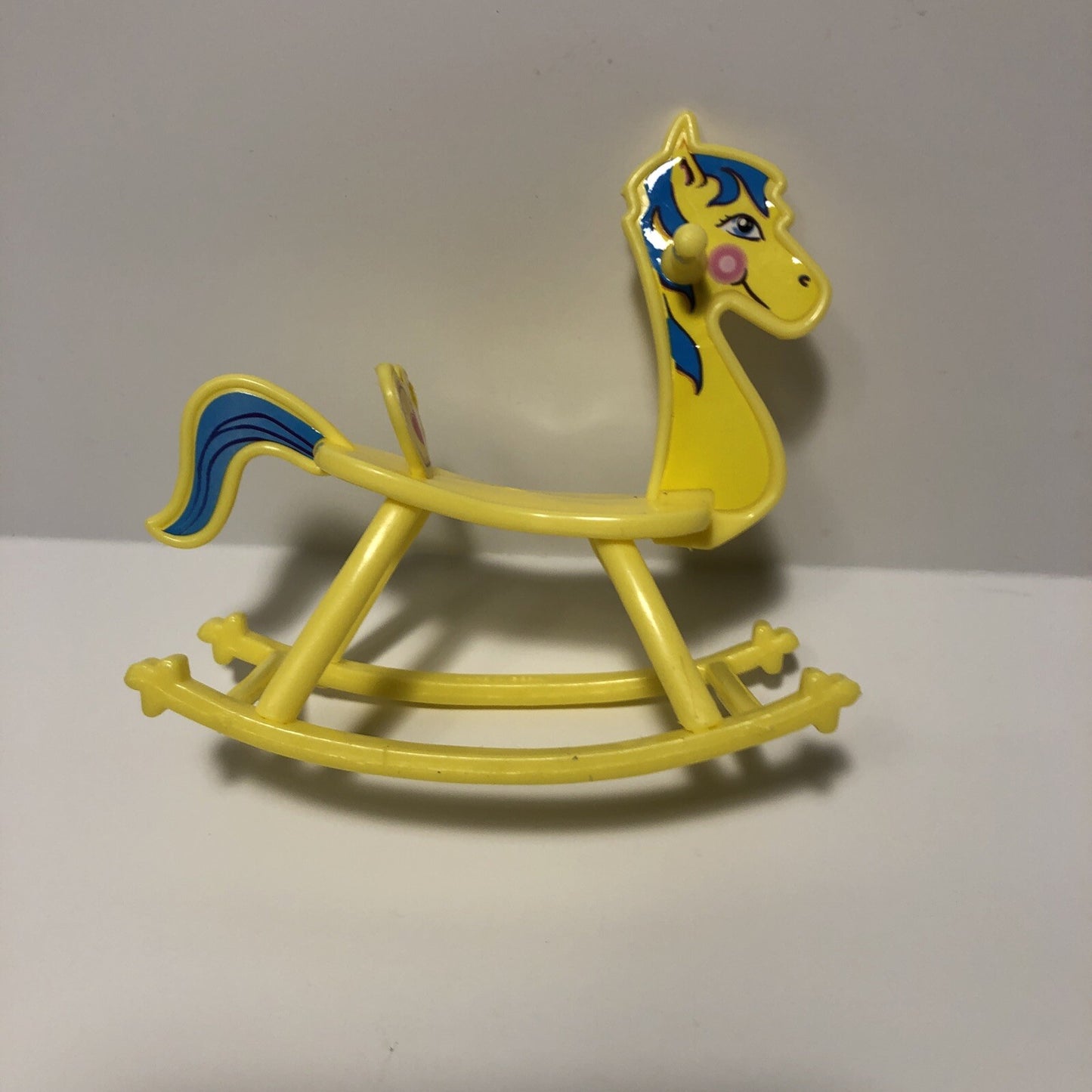 Barbie Kelly Doll Yellow and Blue Rocking Horse Toy (Doll not included)