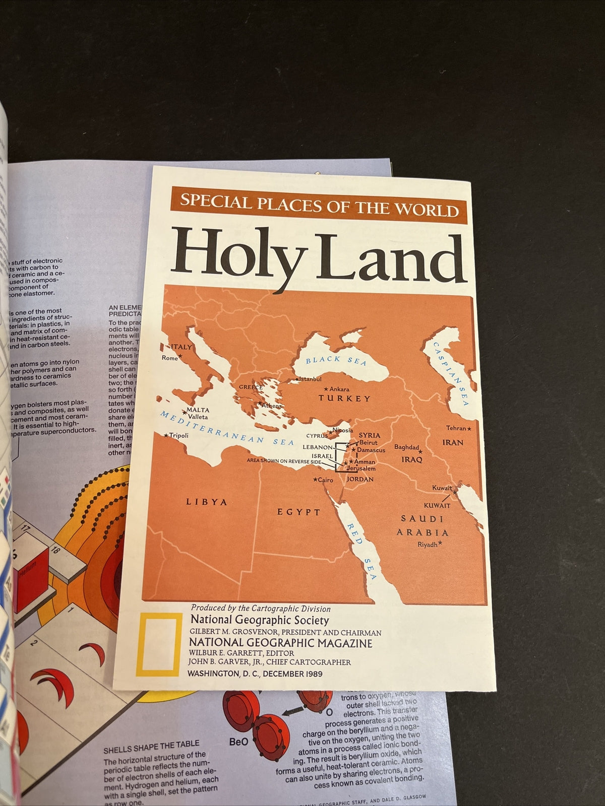 December 1989 National Geographic Magazine "The Sistine Restoration"