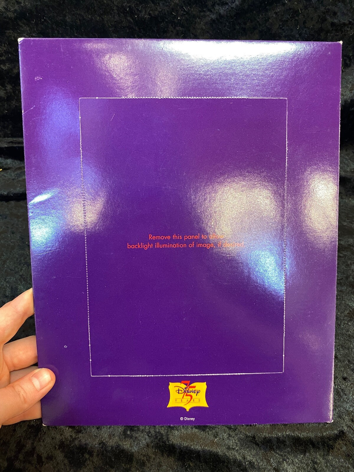 Disney 75 Years Anniversary Tinkerbell Picture Image Folder Brochure