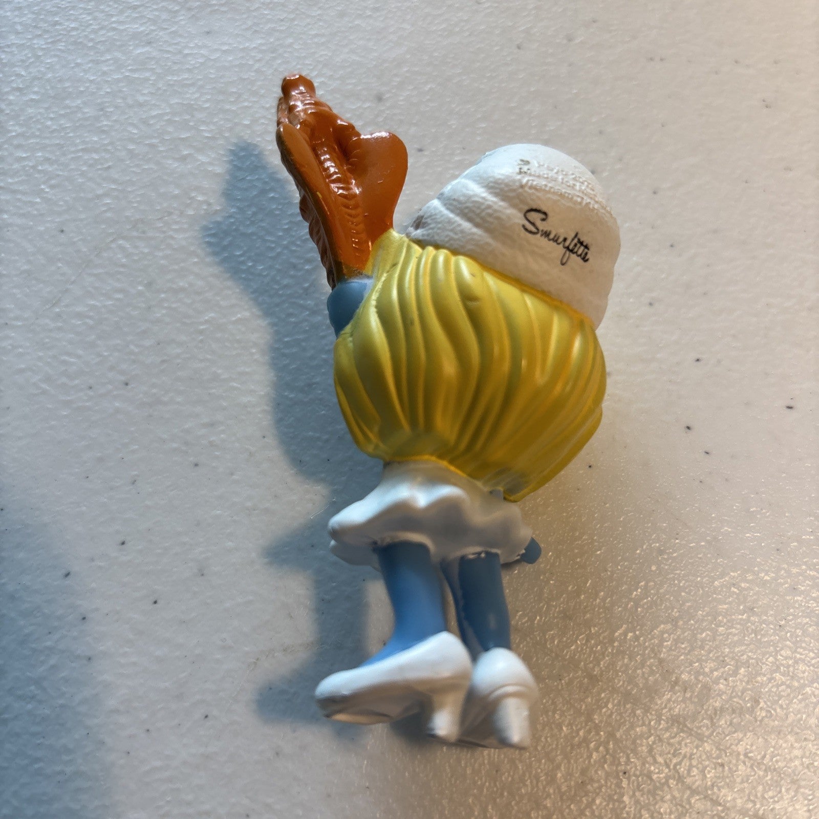 PEYO Smurf Smurfette with Magic Wand #2 McDonalds Happy Meal Toy C5H