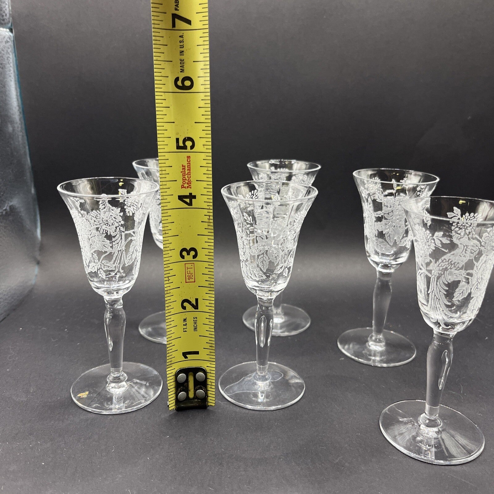 Morgantown Glass - Mayfair - Cordials - Set of 6