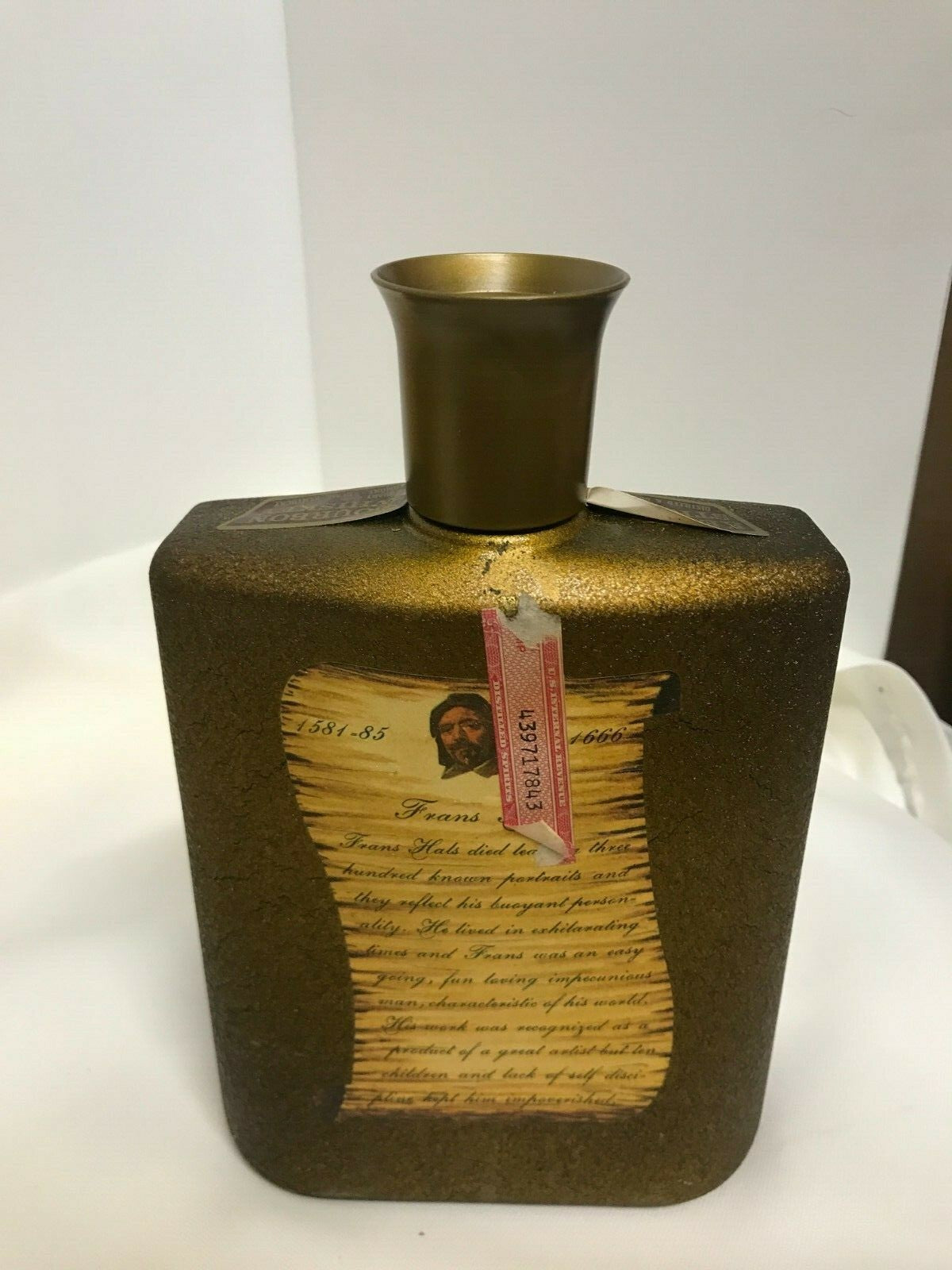 Vintage Beams Choice Jim Beam Collectible Bottle The Merry Lute Player w/  Box